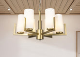 Magnalux Empire 6 Light Brushed Bronze Ceiling Light